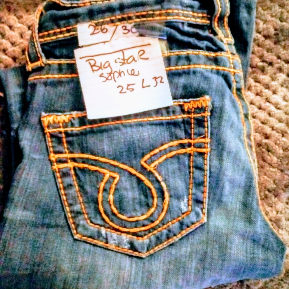 Big star "Sophie" boot cut jeans